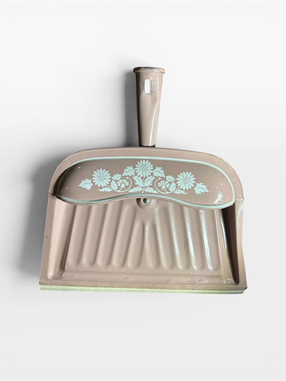 Made in USA mauve pink dust pan J.V reed & co.